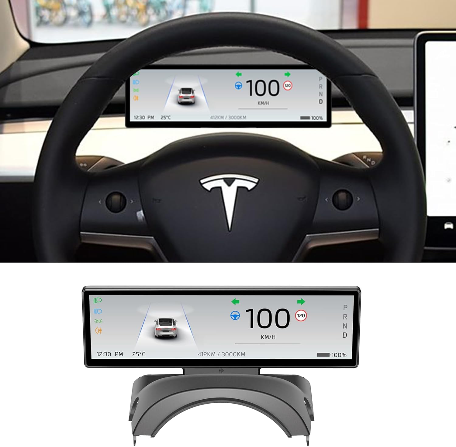 Tesstudio Head Up Display with Camera for Tesla Model 3 & Y