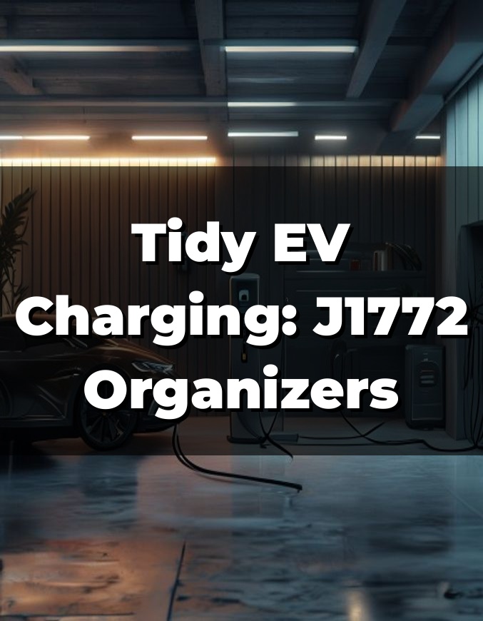 Tidy EV Charging: J1772 Organizers