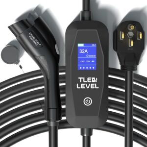 TLE LEVEL Level 2 Portable EV Charger - 40A 9.6kW NEMA 14-50 Plug