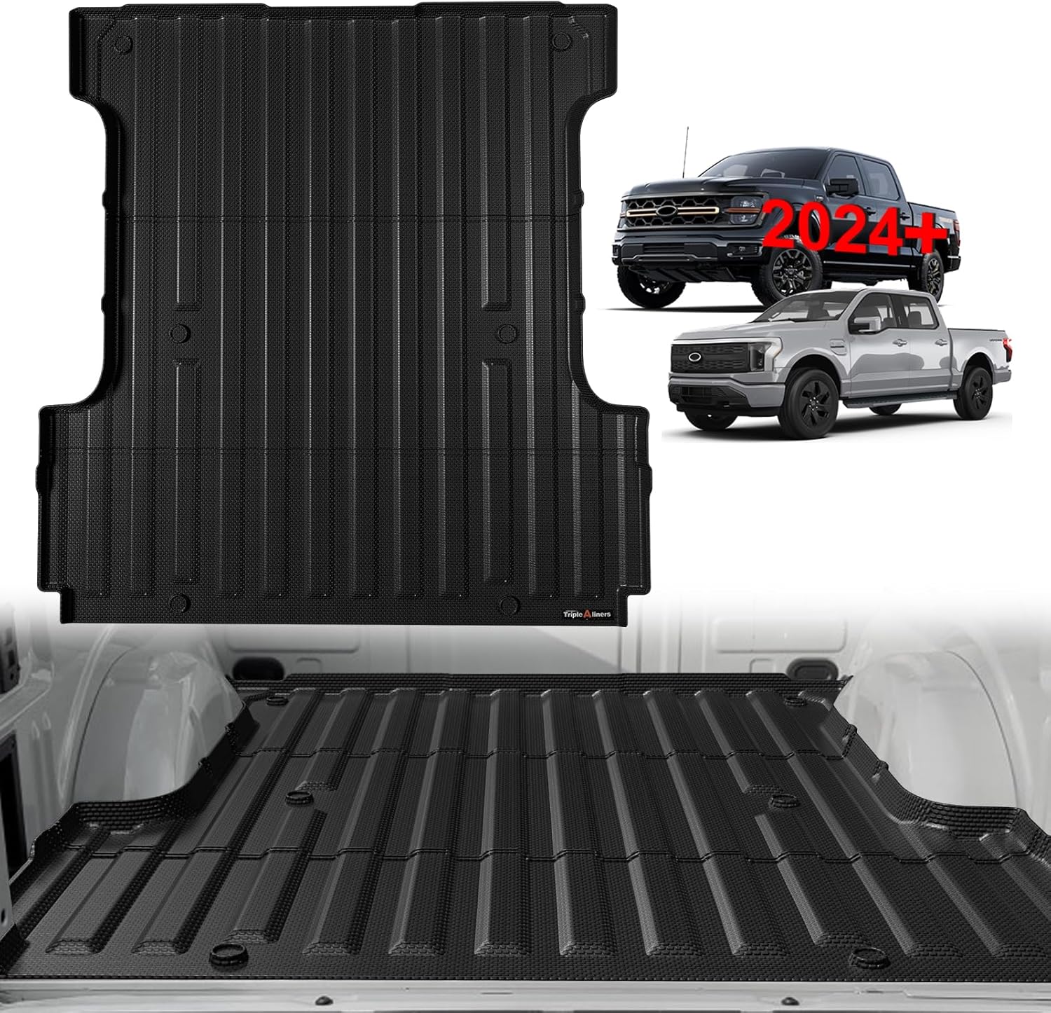 TripleAliners Truck Mat: Ford F-150 Lightning 5.5FT Bed (2024-2026)