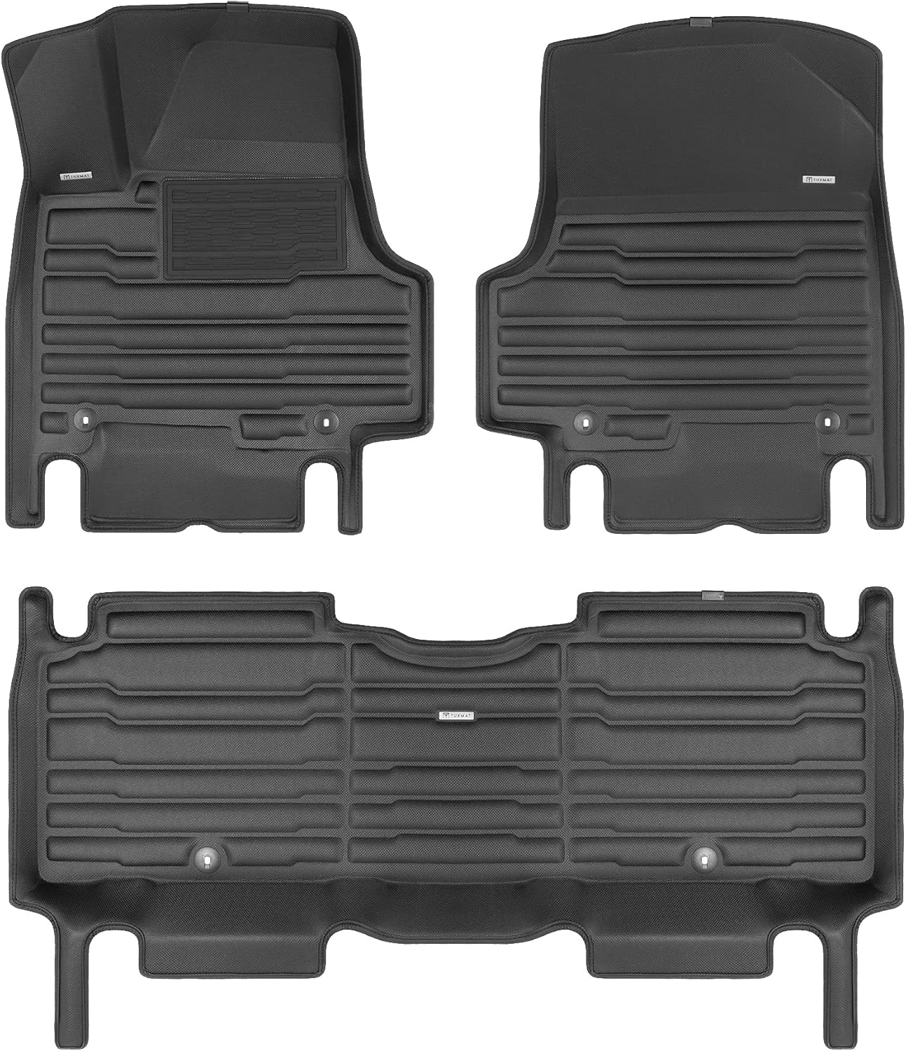 TuxMat Custom Car Mats: Hyundai Ioniq 5 (2022-2024) Black Full Set