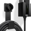 VoltVault EV Charger Wall Mount – J1772 Cable Organizer