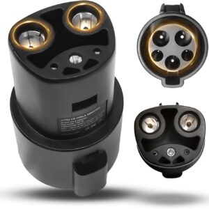 Wigoo 2026 Pro J1772 to Tesla Charger Adapter - Max 80A
