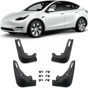 Zapped Co Tesla Model Y Mud Flaps: Premium OEM-Style Paint Protection