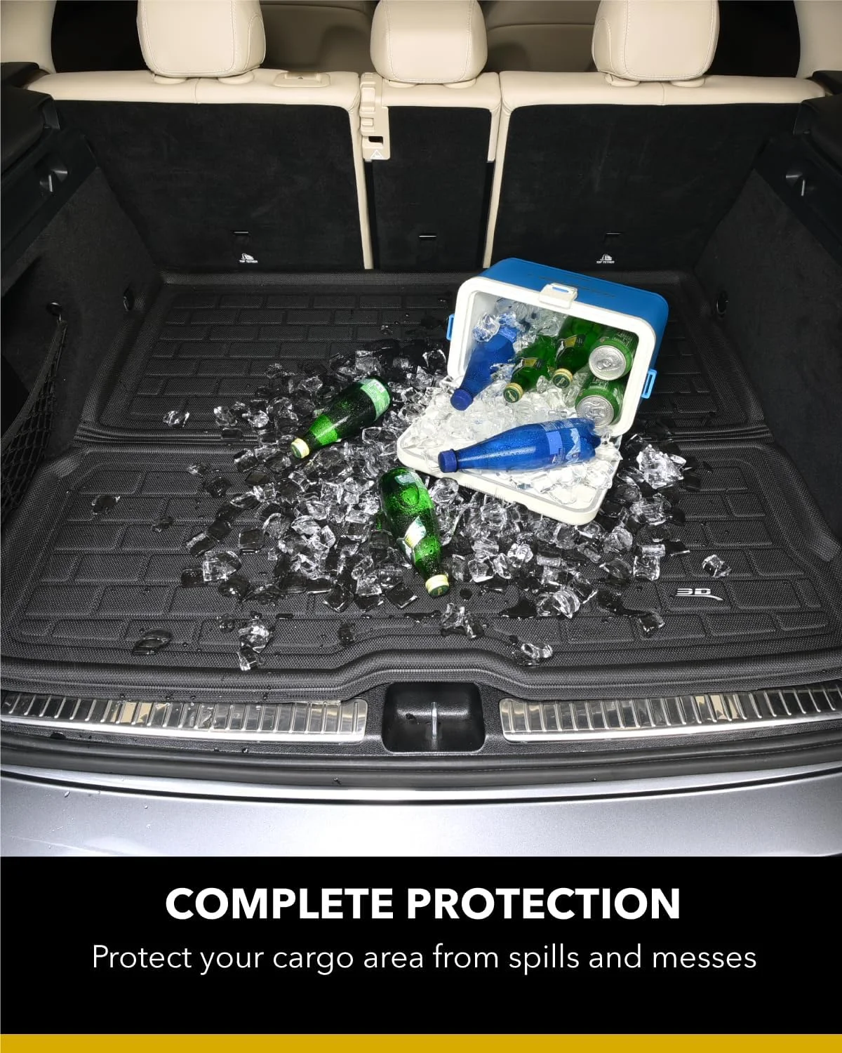 3D MAXpider Kagu Cargo Liner in an EV cargo area