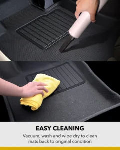 3D MAXpider Kagu Floor Mat for Genesis GV60 2023-2026 – Black Full Set