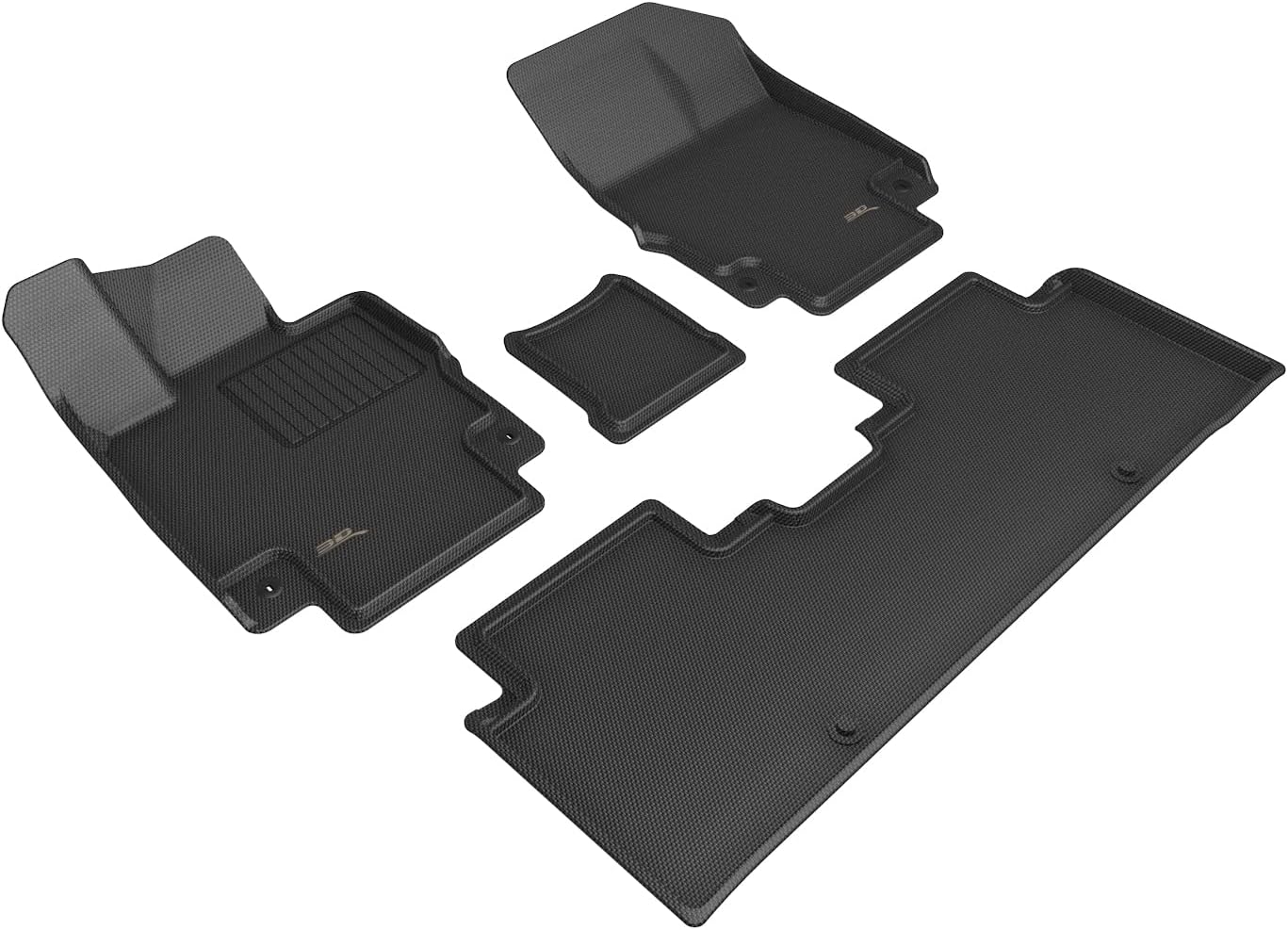 3D MAXpider Kagu Floor Mat for Genesis GV60 2023-2026 – Black Full Set