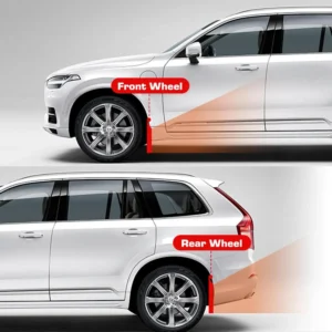 4PCS Car Mud Flaps Splash Guards Mudguards Car Mud Flaps Compatible with Geely Polestar 2 2021 2022 2023 view 5