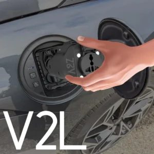 A2Z EV J1772 V2L Adapter: 2400W Portable Power for Your Hyundai EV view 3