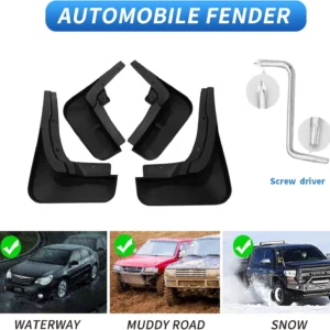 Actkill Mud Flaps for VW ID.4 / ID.5 (2020-2024) - 4-PC Set view 2
