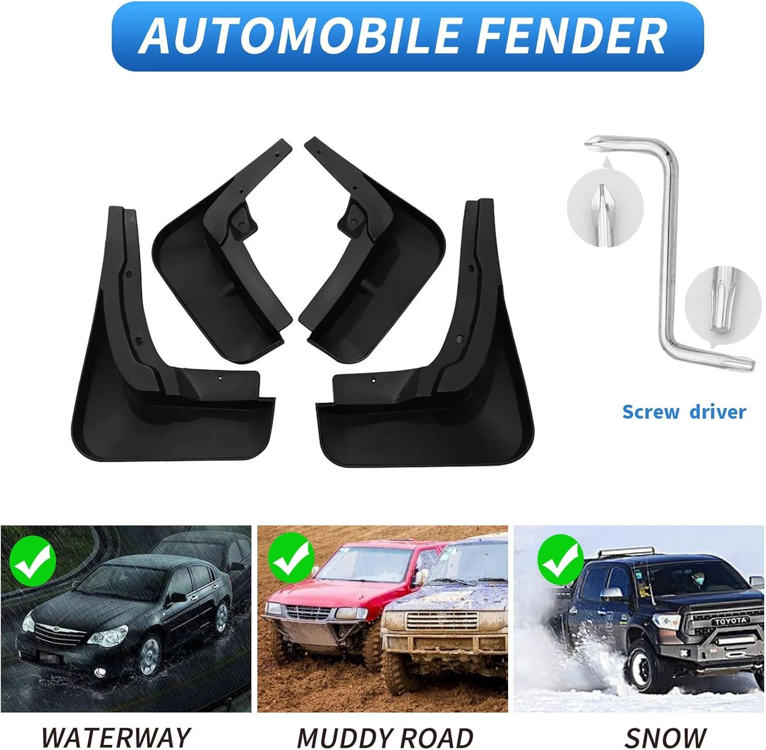 Material composition of Actkill Mud Flaps