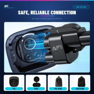 AFI NACS to CCS1 Adapter: Supercharger Access for Non-Tesla EVs view 5