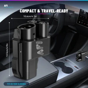 AFI NACS to CCS1 Adapter: Supercharger Access for Non-Tesla EVs view 6