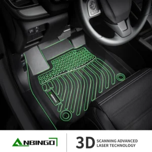 ANBINGO® All-Weather EV Floor Mats: Universal Fit, Ultimate Protection view 3