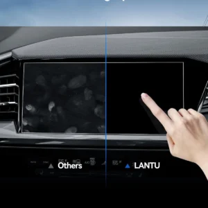 Audi Q4 Screen Protector for 2023-2026 Audi Q4 e-tron/Q4 Sportback e-tron/Q5 e-tron Accessories Navigation Nano Touchscreen Protector Film HD Clear-2PCS 11.6'' view 3