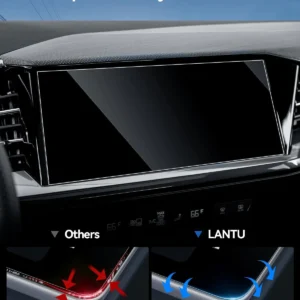 Audi Q4 Screen Protector for 2023-2026 Audi Q4 e-tron/Q4 Sportback e-tron/Q5 e-tron Accessories Navigation Nano Touchscreen Protector Film HD Clear-2PCS 11.6'' view 4