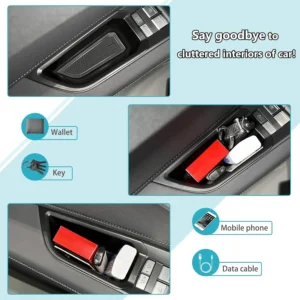 Aunginsy Door Side Storage Box for VW ID. Series view 4