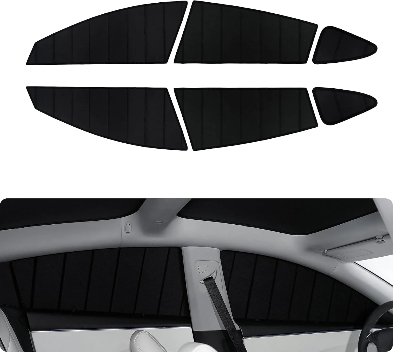 Tesla Model 3 Side Window Sunshades