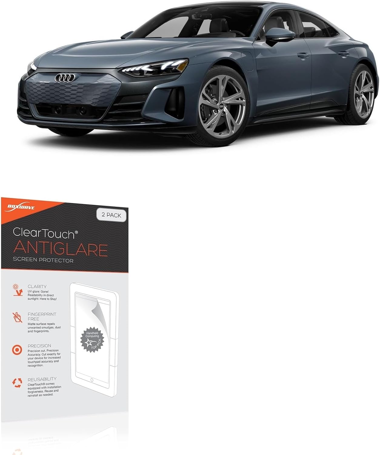 BoxWave ClearTouch Anti-Glare Screen Protector (2-Pack) for EV Displays
