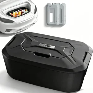Car Front Trunk Camping Cooler, 48QT Insulated Portable Ice Chest Box Compatible with Model Y Frunk, Keeps Ice up to 84 Hours for Outdoor, Camping, Fishing, Picnic view 1