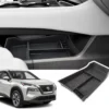 Center Console Organizer Compatible with Nissan Rogue 2021-2025 2026 Armrest Storage Box Insert Tray Interior Secondary Accessories(2PCS Center Console Tray)