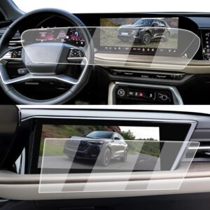 ECOZEN Tempered Glass Screen Protector Set for 2026 Audi Integrated Screens