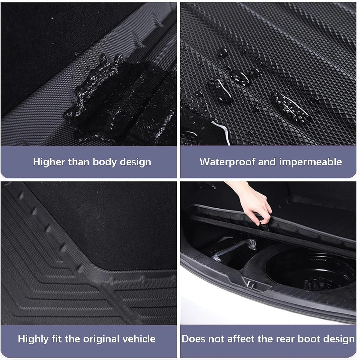 Water resistance demonstration of Elsetyler Cargo Liner