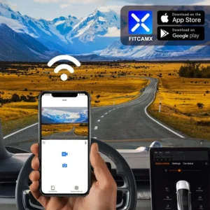 Fitcamx Integrated 4K Dual Dash Cam for Polestar 3 (2024-2025) view 5