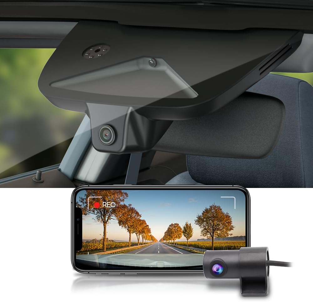 Fitcamx Integrated 4K Dual Dash Cam for Polestar 3 (2024-2025)