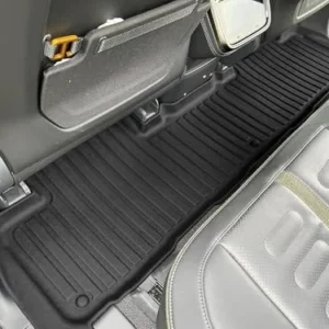 for Rivian R1S 2025 Models - Custom Car Mats - Maximum Coverage, All Weather, Laser Measured - This Full Set Includes 1st, 2nd and 3rd Rows
