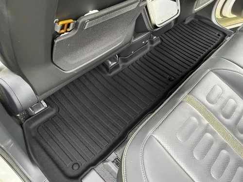 for Rivian R1S 2025 Models - Custom Car Mats - Maximum Coverage, All Weather, Laser Measured - This Full Set Includes 1st, 2nd and 3rd Rows