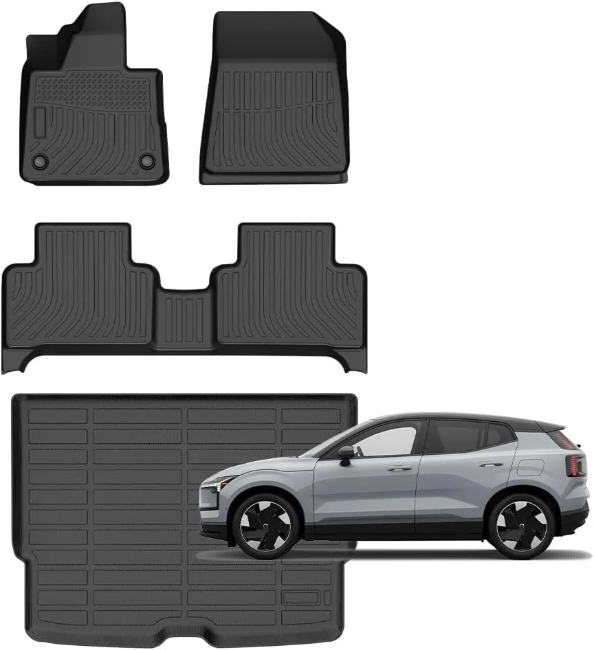 2025 Volvo EX30 All-Weather Floor Mats and Cargo Liner - Custom Fit