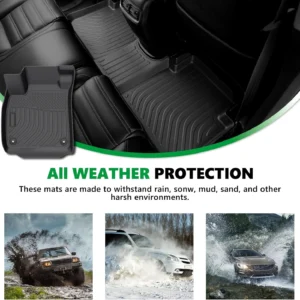 for Volvo EX30 Floor Mats 2025, All Weather Car Mats Cargo Liner Accessories view 5