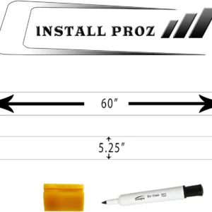 Install Proz Self-Healing Clear Rear Bumper Protector for All EVs view 4