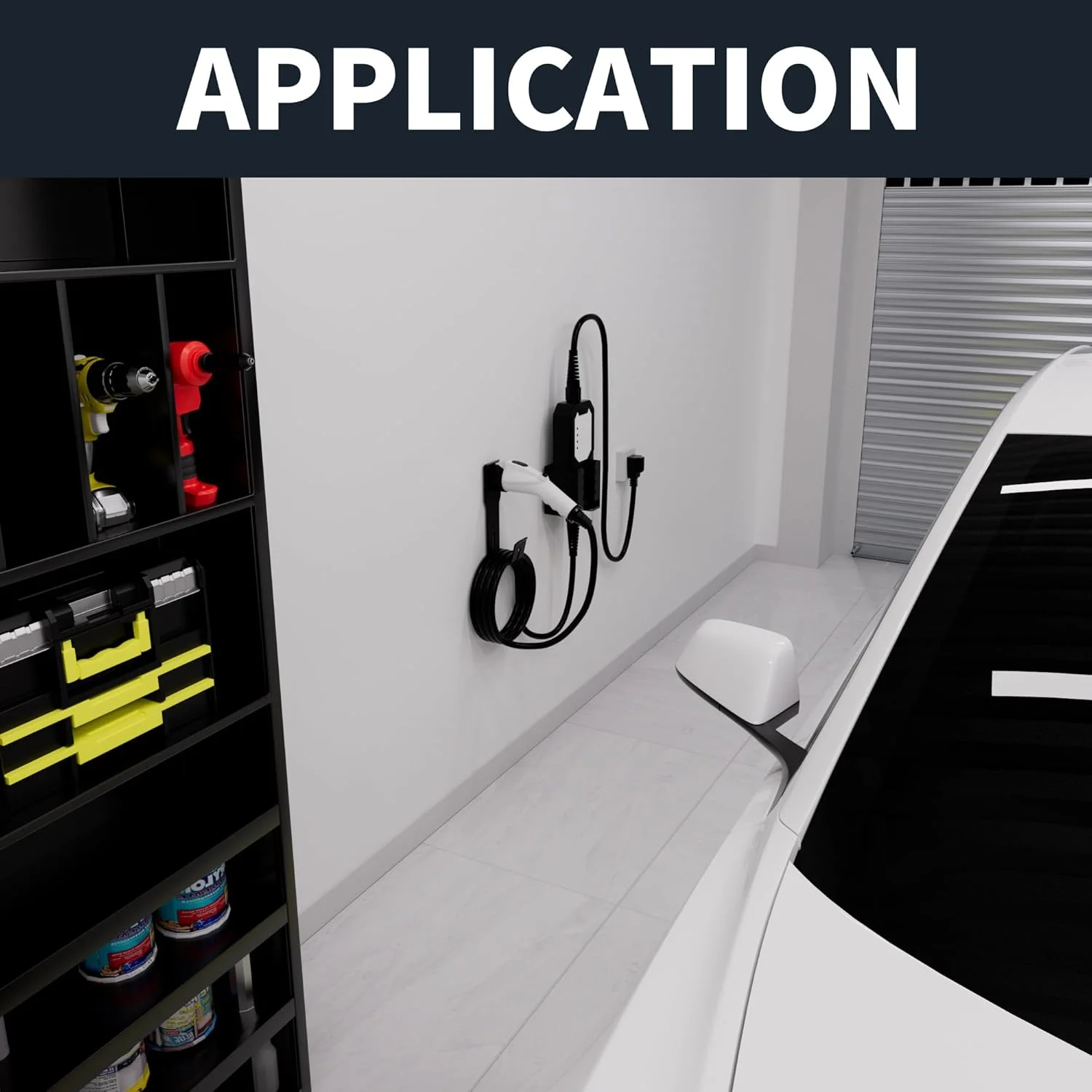 Durable Metal Construction of EV Charger Accessories