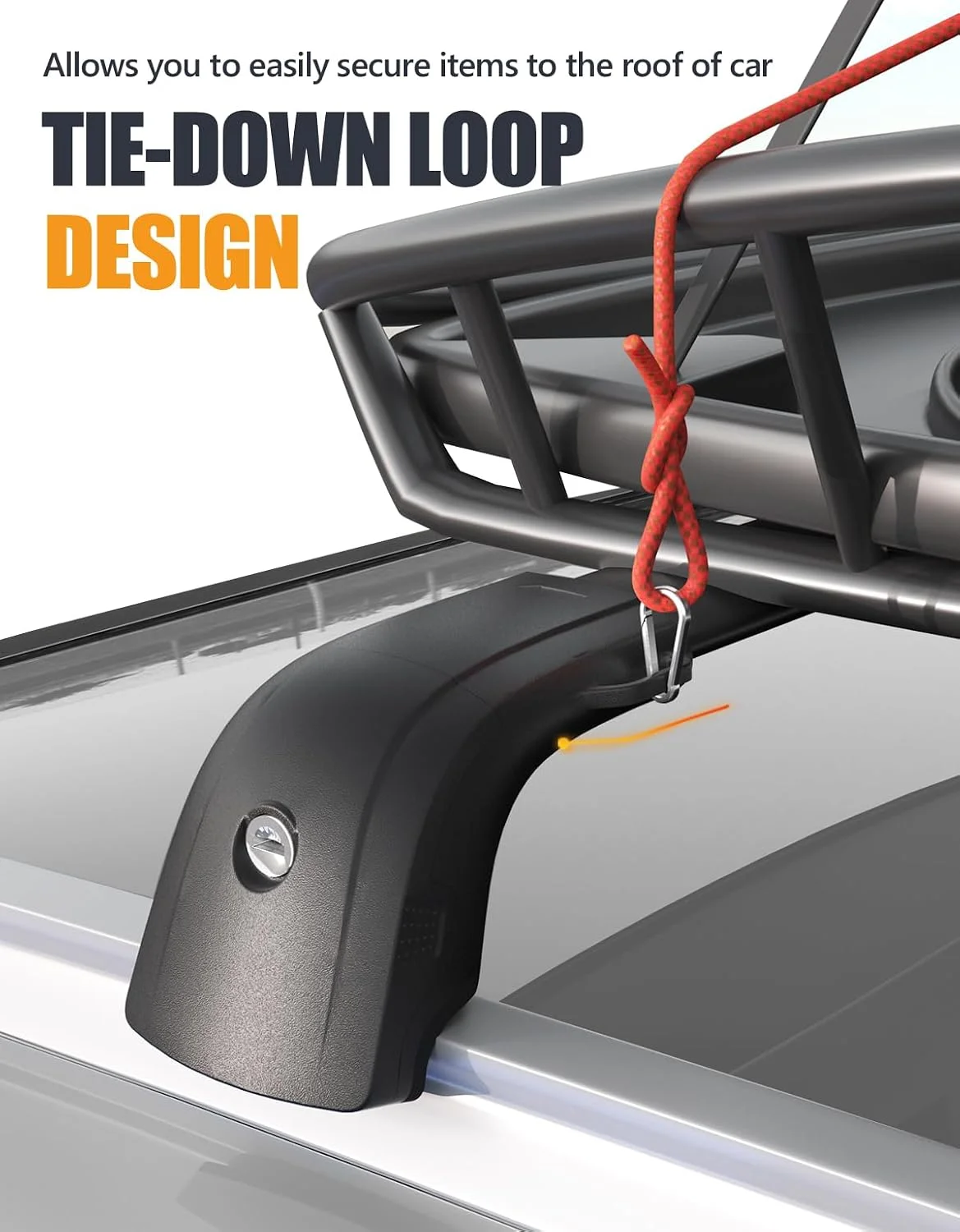 Easy installation process for KINGGERI Roof Rack Cross Bars