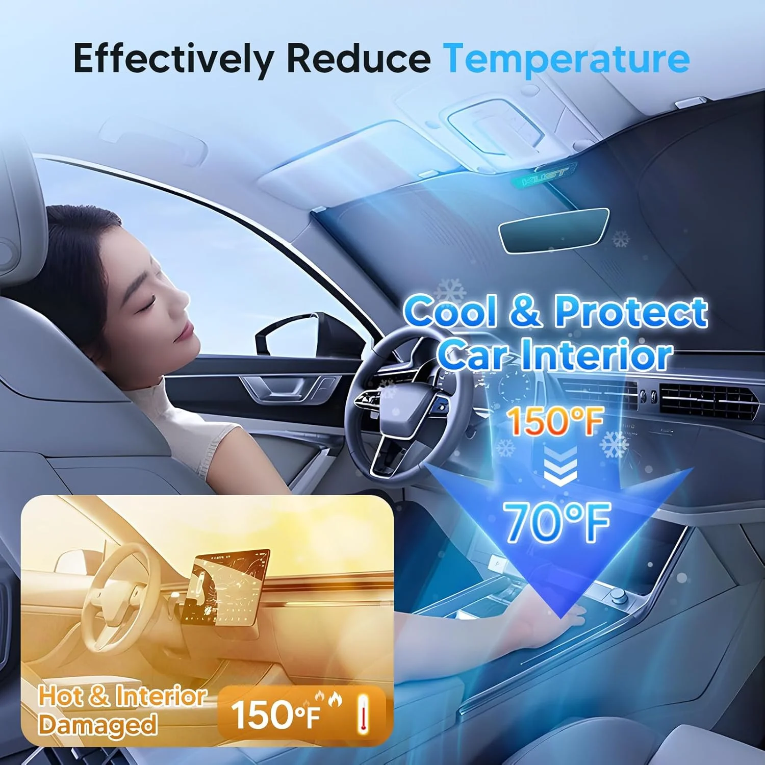 KUST Sun Shade - Interior Protection Benefits