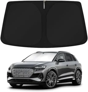 KUST Windshield Sun Shade for Audi Q4 E-tron Custom Fit Sun Visor