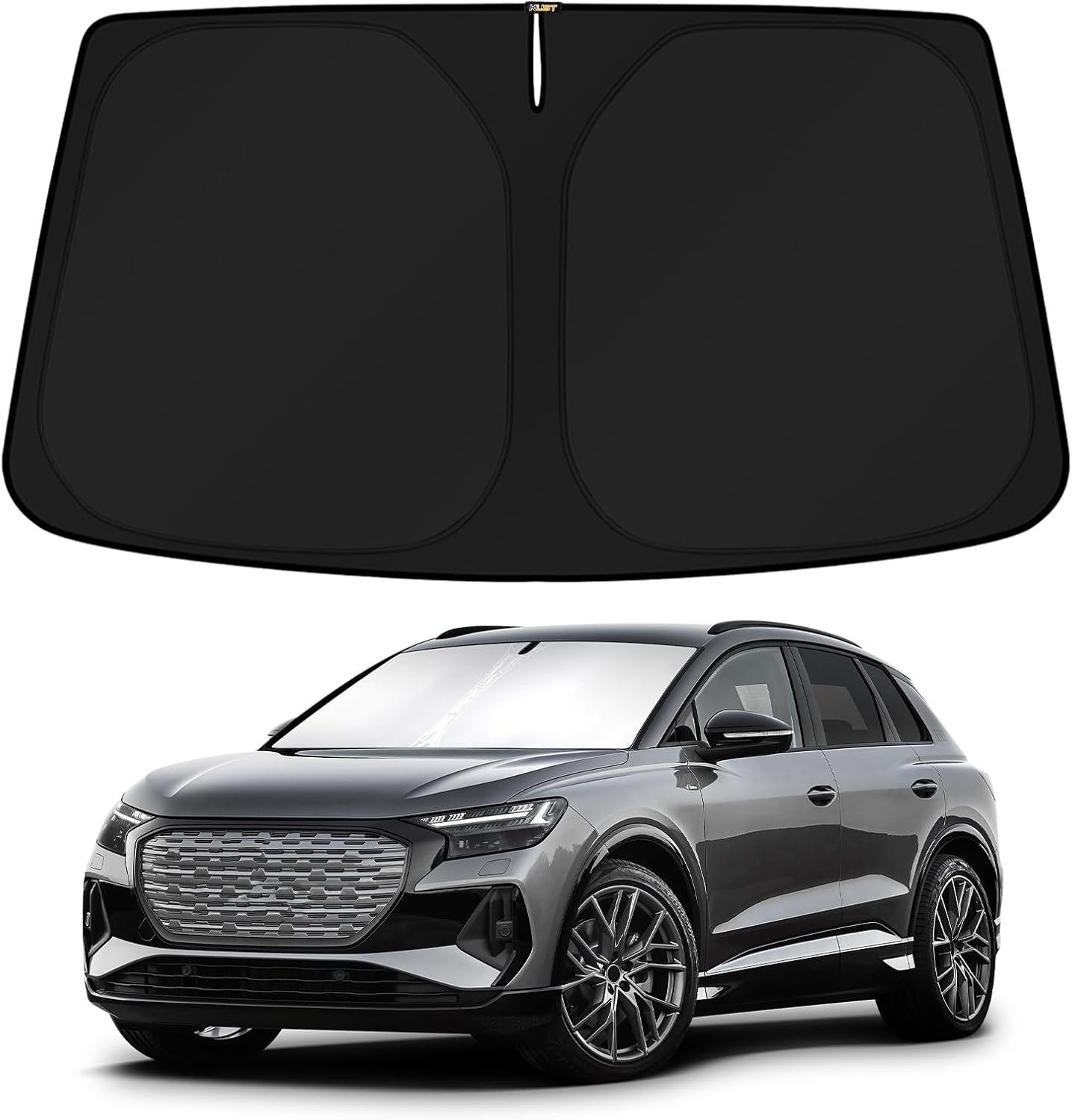 KUST Windshield Sun Shade for Audi Q4 E-tron Custom Fit Sun Visor