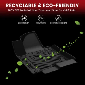 LASFIT Premium All-Weather TPE Floor Mats for Nissan Ariya view 7