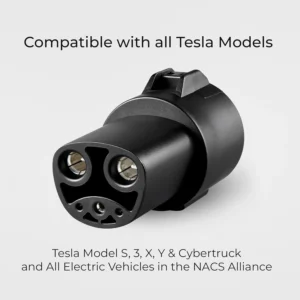 Lectron J1772 to Tesla Adapter 80 Amp (240V) - EV Charging Adapter Compatible with Tesla Model S/3/X/Y/Cybertruck and All Electric Vehicles in the NACS Alliance (Black) view 6