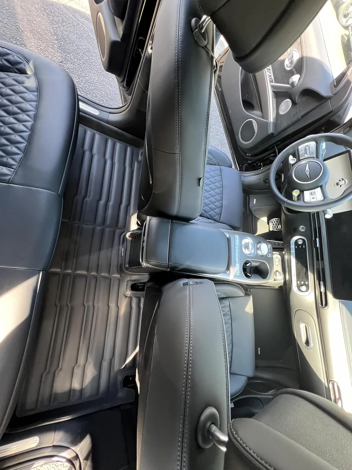 Mat up! Premium Floor Mats for Genesis GV60 - Easy Cleaning