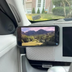 Maxby Magnetic Dashboard Phone Mount for Hyundai Ioniq 5 (All Model Years), Car Phone Holder, MagSafe-Compatible, 360 Adjustable, No Adhesive Dash Mount view 4
