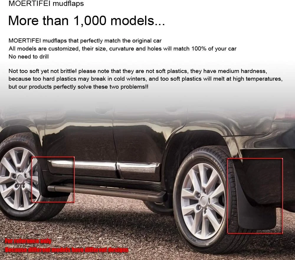 MOERTIFEI EV Mudguards demonstrating heat resistance in extreme conditions
