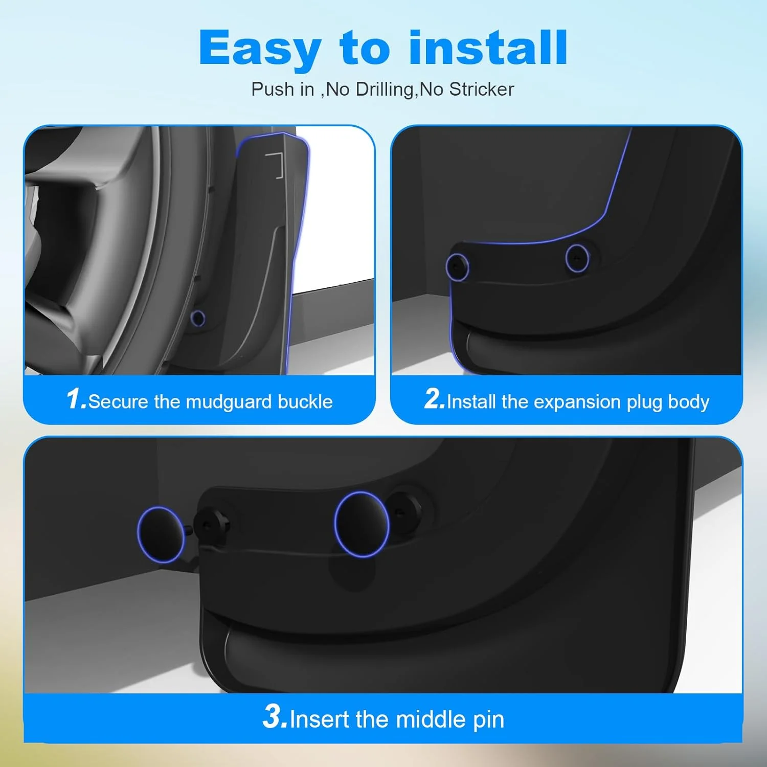 Mud Flaps Material Close-up