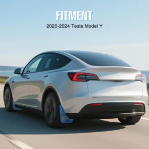 Nilight Mud Flaps for Tesla Model Y 2020 2021 2022 2023 2024 2025, No Drilling Precision Fit Exterior Accessories Heavy-Duty Splash Guards Protection, Front & Rear Set view 7