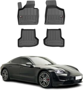 OMAC Premium All-Weather 3D Custom Fit EV Floor Mats