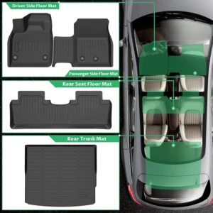 Premium EV All-Weather Floor Mats - Universal Fit view 5