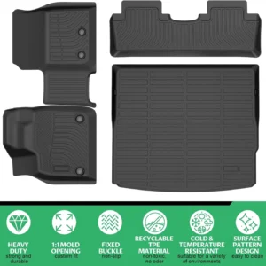 Premium EV All-Weather Floor Mats - Universal Fit view 7
