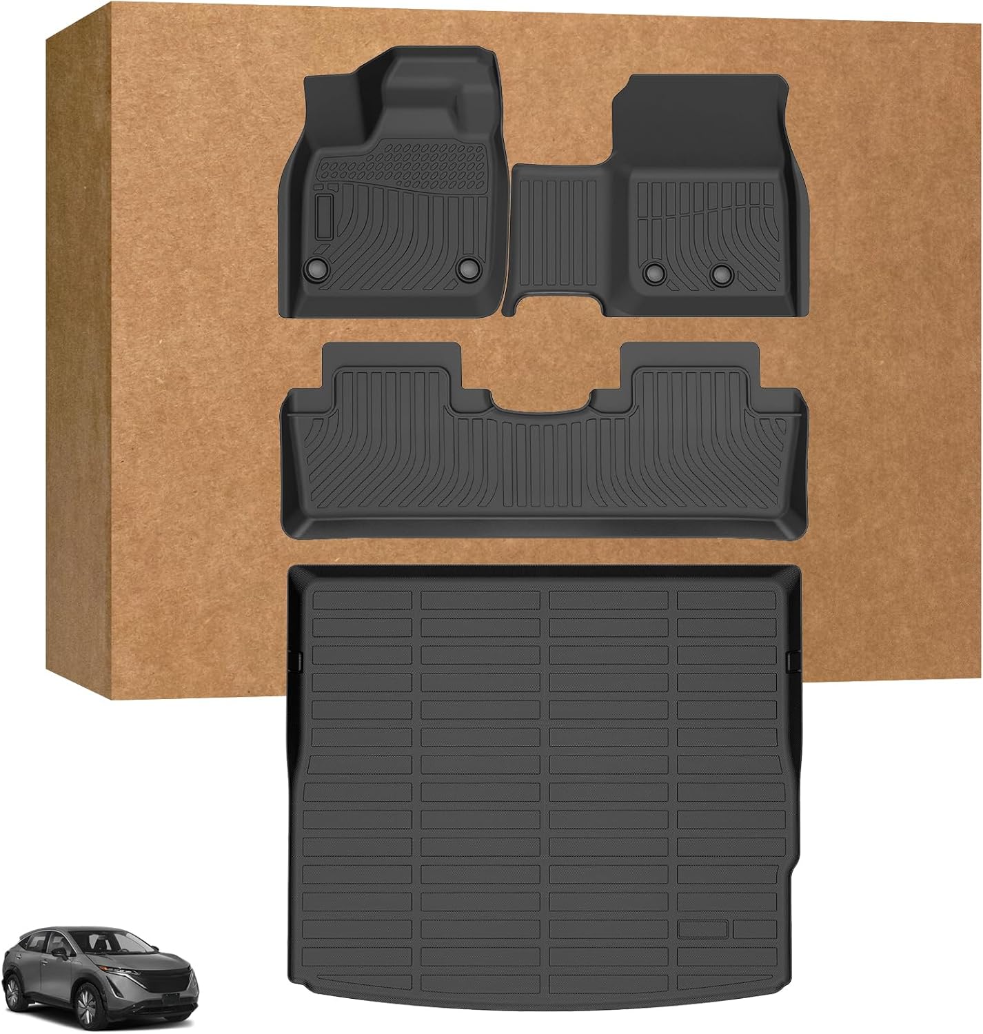 Premium EV All-Weather Floor Mats - Universal Fit